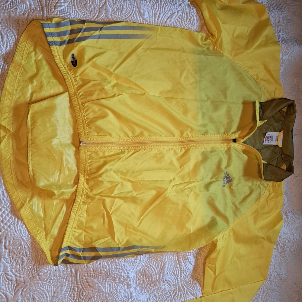 Adidas Kids Yellow Jacket